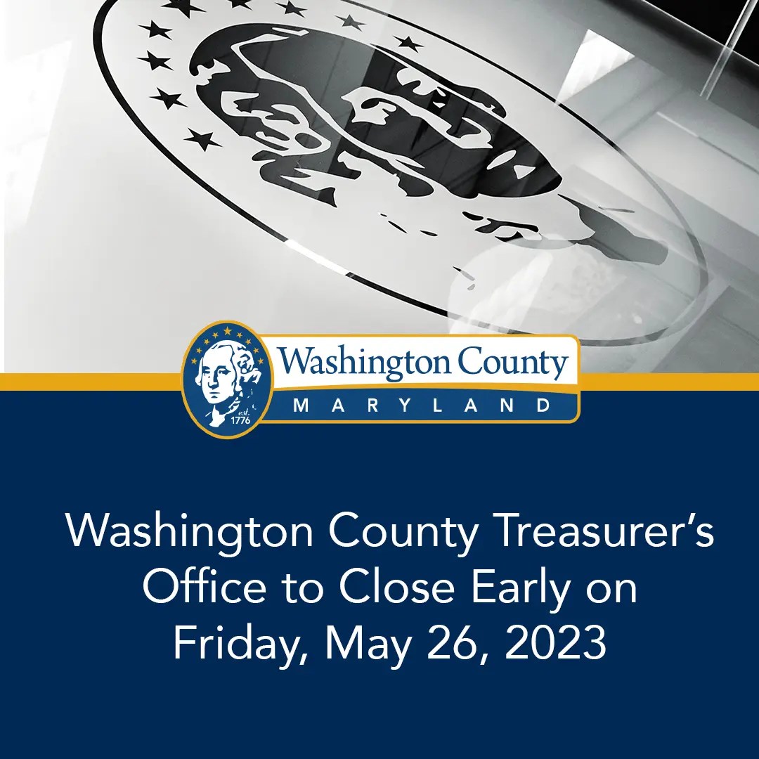Washington County Treasurer's Office to Close Early Washington County