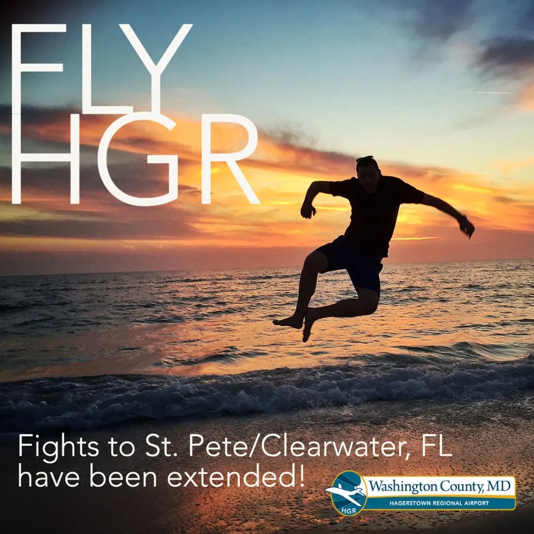 EXTENDED FLIGHTS! Additional Flights to St. Pete/Clearwater, Florida