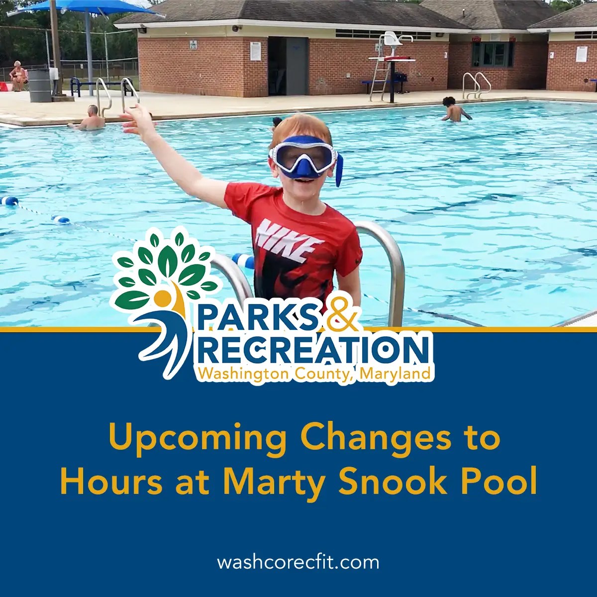 Changes to Hours at Marty Snook Pool Washington County