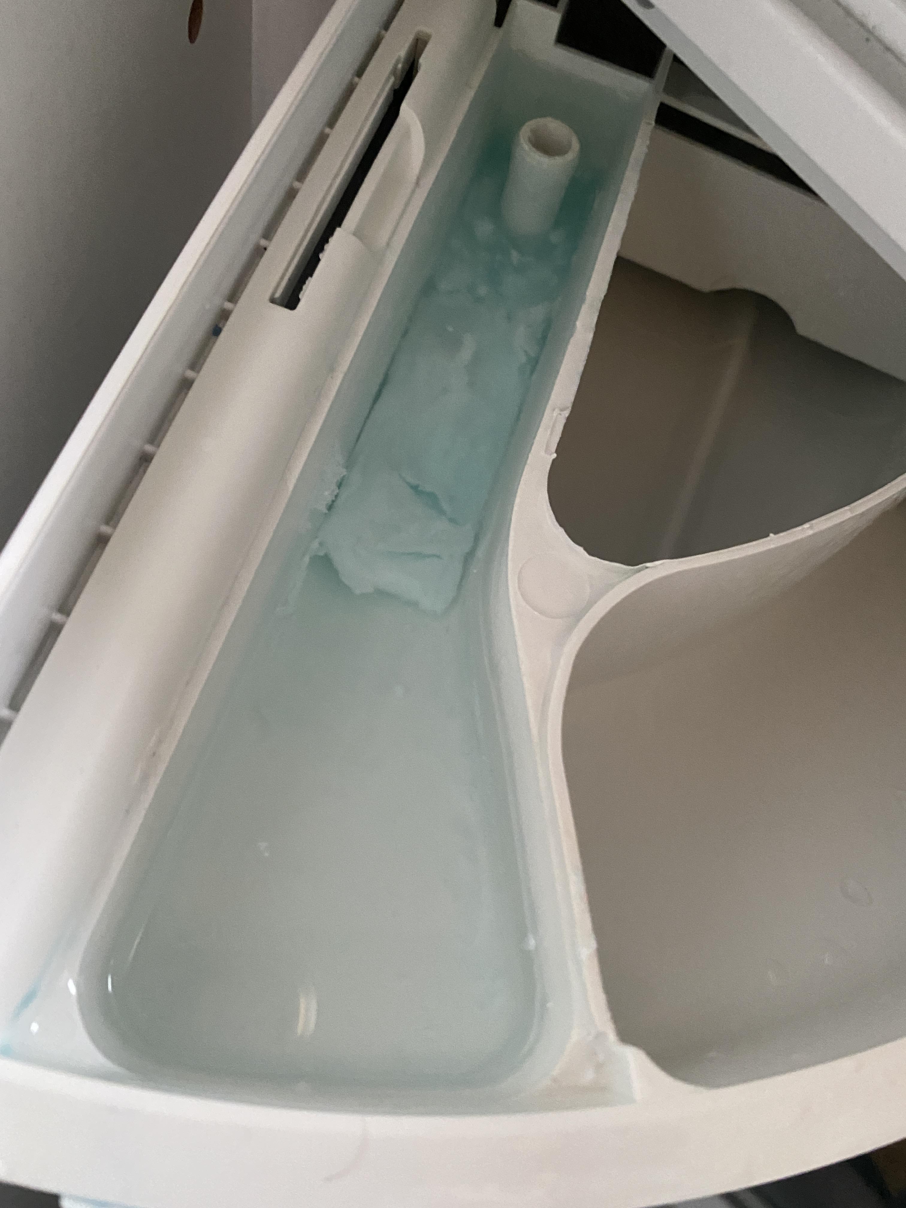 Fabric conditioner slot full of water and product UK Washing Machine Repair Questions