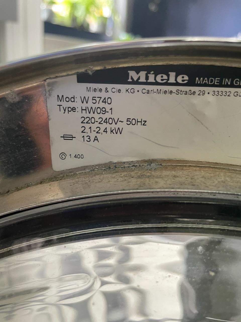 Miele W5740 time stops and cycle carries on and unusual noise on spin