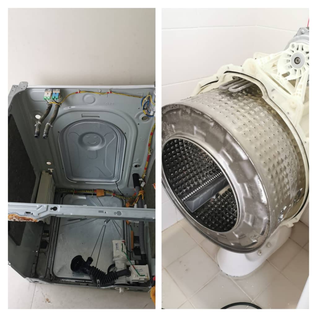 Washing Machine Deep Cleaning Washing Machine Repair & Cleaning Singapore