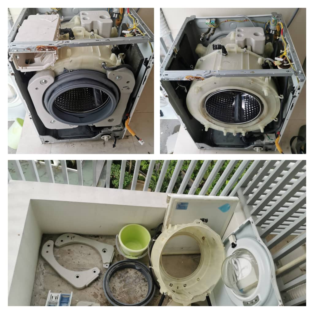 Washing Machine Deep Cleaning Washing Machine Repair & Cleaning Singapore