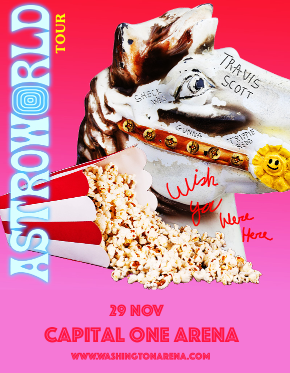 Travis Scott Tickets 29th November Capital One Arena previously
