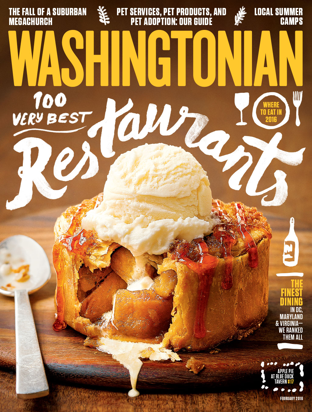 February 2016 100 Very Best Restaurants Washingtonian (DC)