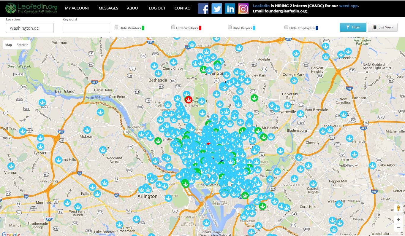 The Networking App Changing the Face of DC’s Marijuana