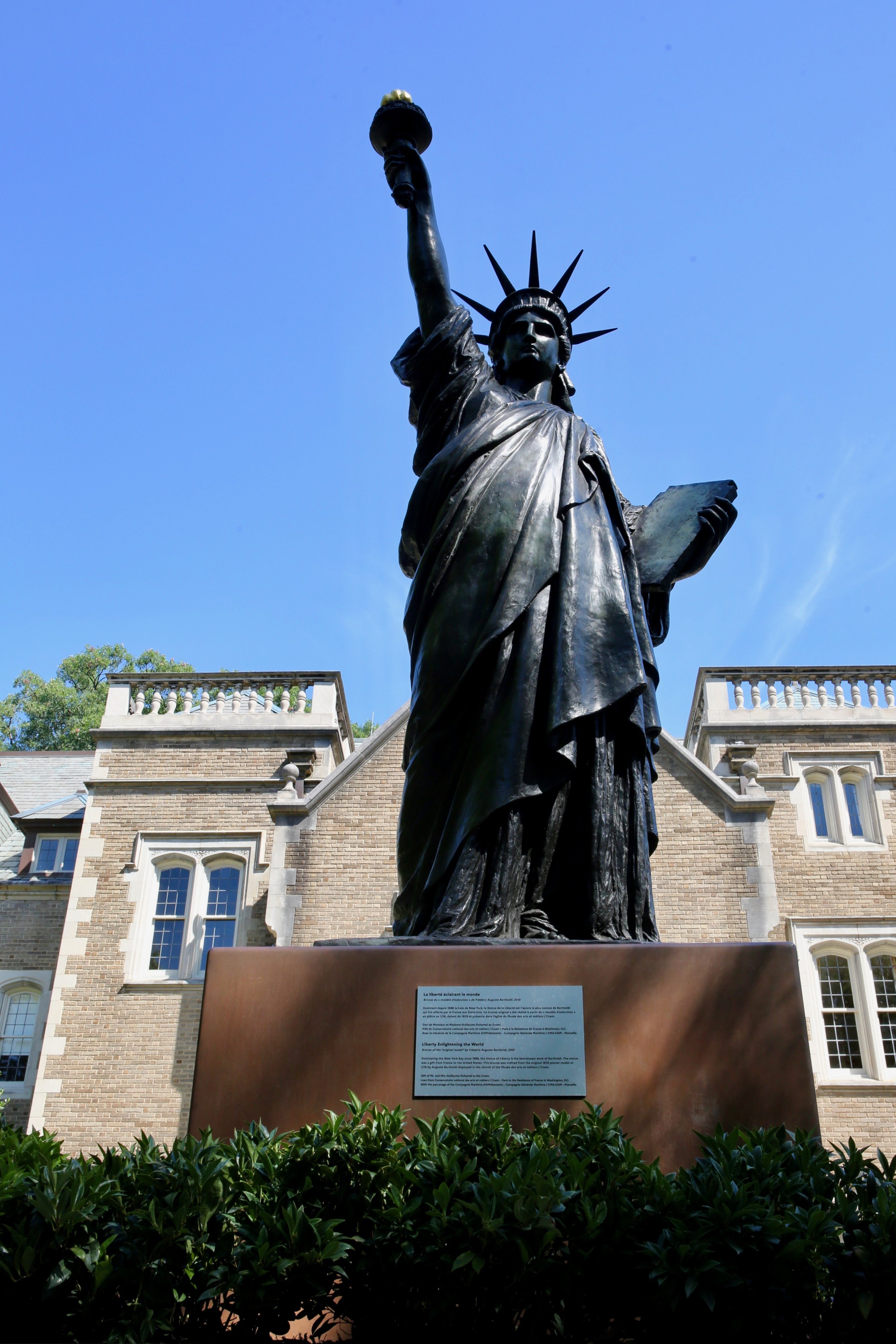 (Li’l) Lady Liberty Is Unveiled in DC on Bastille Day Washingtonian