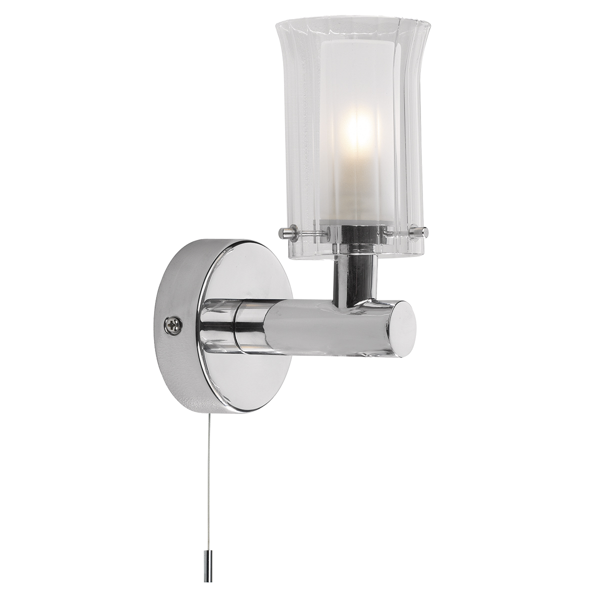 Lighting To Love Modern Chrome Switched Bathroom Wall Light Best