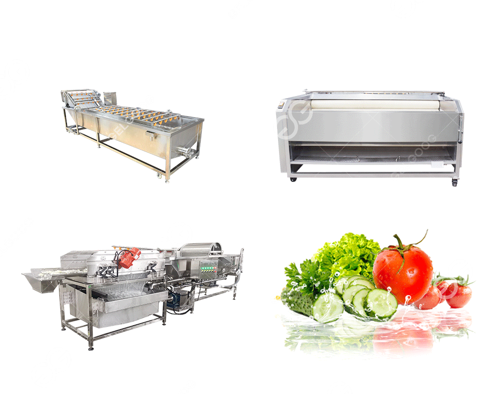 What Do You Use To Clean Vegetables? Farm Fruit Vegetable Processing