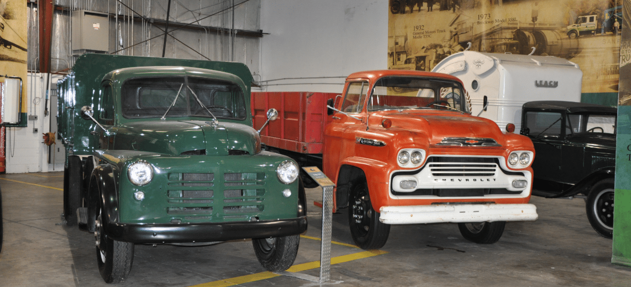 Historical Truck Museum Waste Pro USA