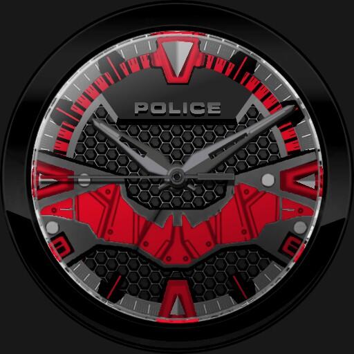 Police X The Batman WatchFaces for Smart Watches