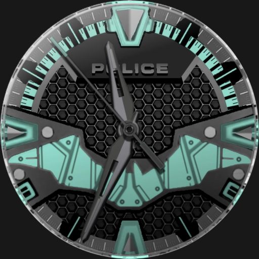 Police X The Batman WatchFaces for Smart Watches