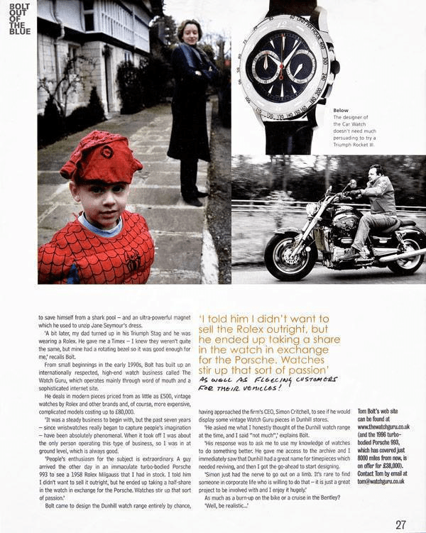 Watch Guru Articles About Us Chrono Magazine