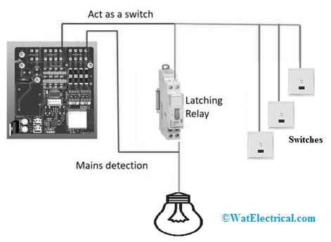 Latching Relay : Circuit, Working, Types & Its Applications