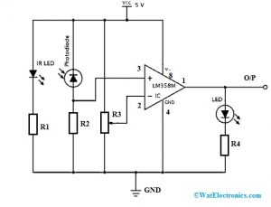 Circuit Diagram Of Ir Sensor Array - Circuit Diagram