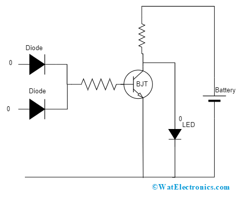 Circuit Diagram Of Nor Gate Using Diodes - Circuit Diagram