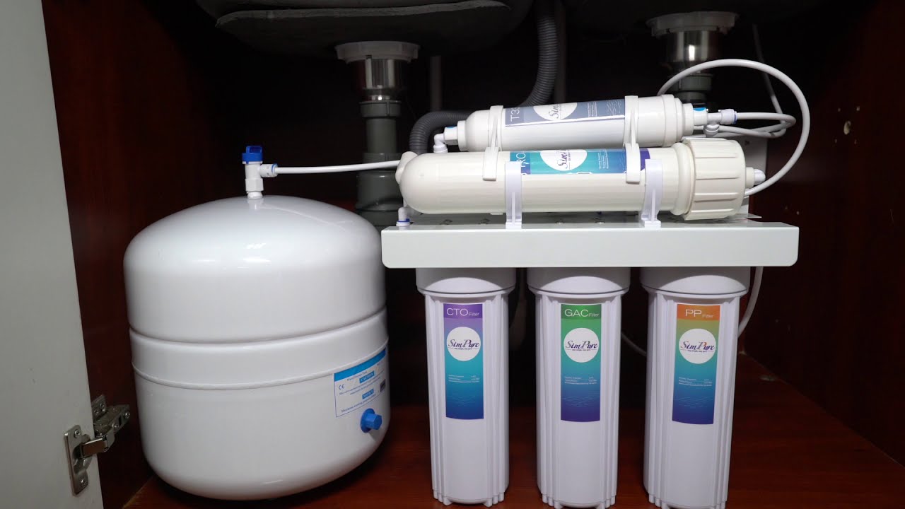 Installation Tutorial SimPure Reverse Osmosis Water Filtration System