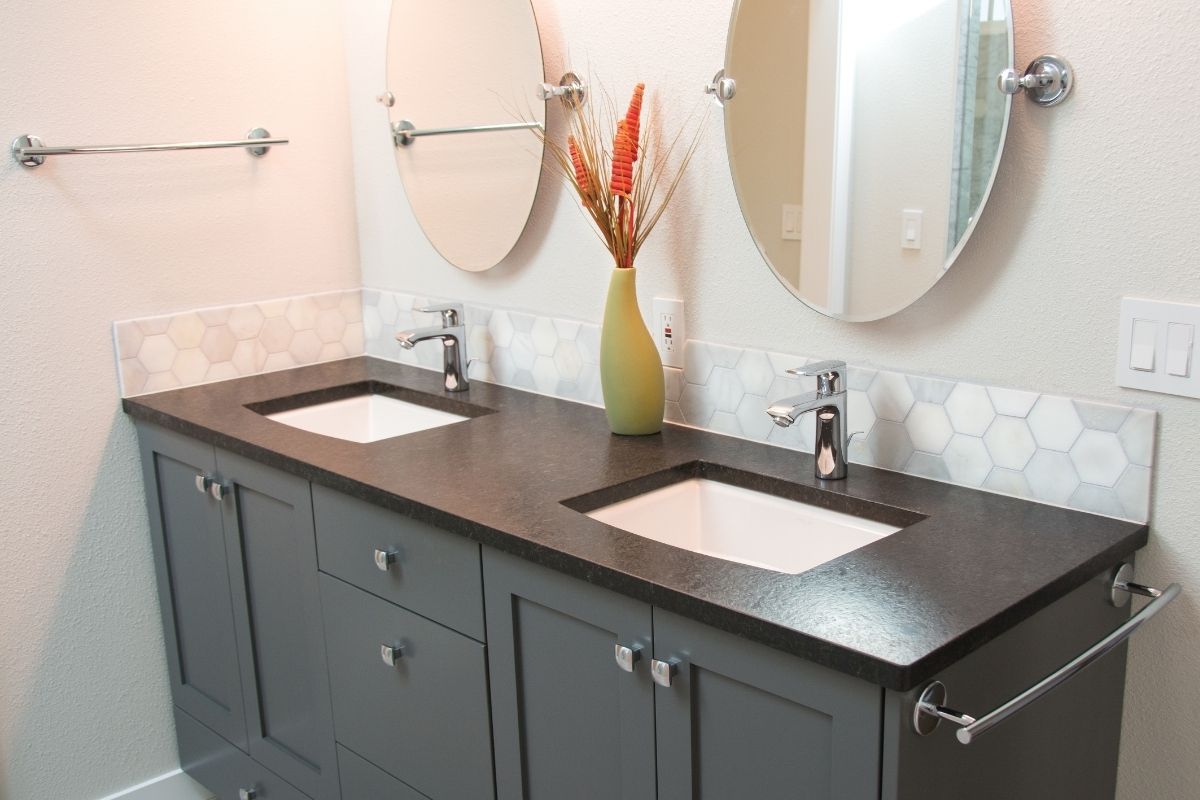 How Do You Rough In A Double Sink Vanity? Water Heater Hub