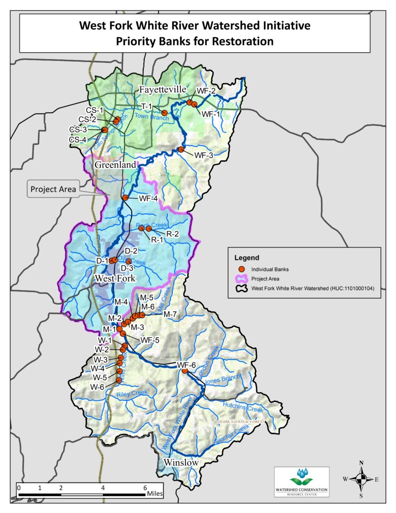 RCPP West Fork White River Watershed Initiative Northwest Arkansas