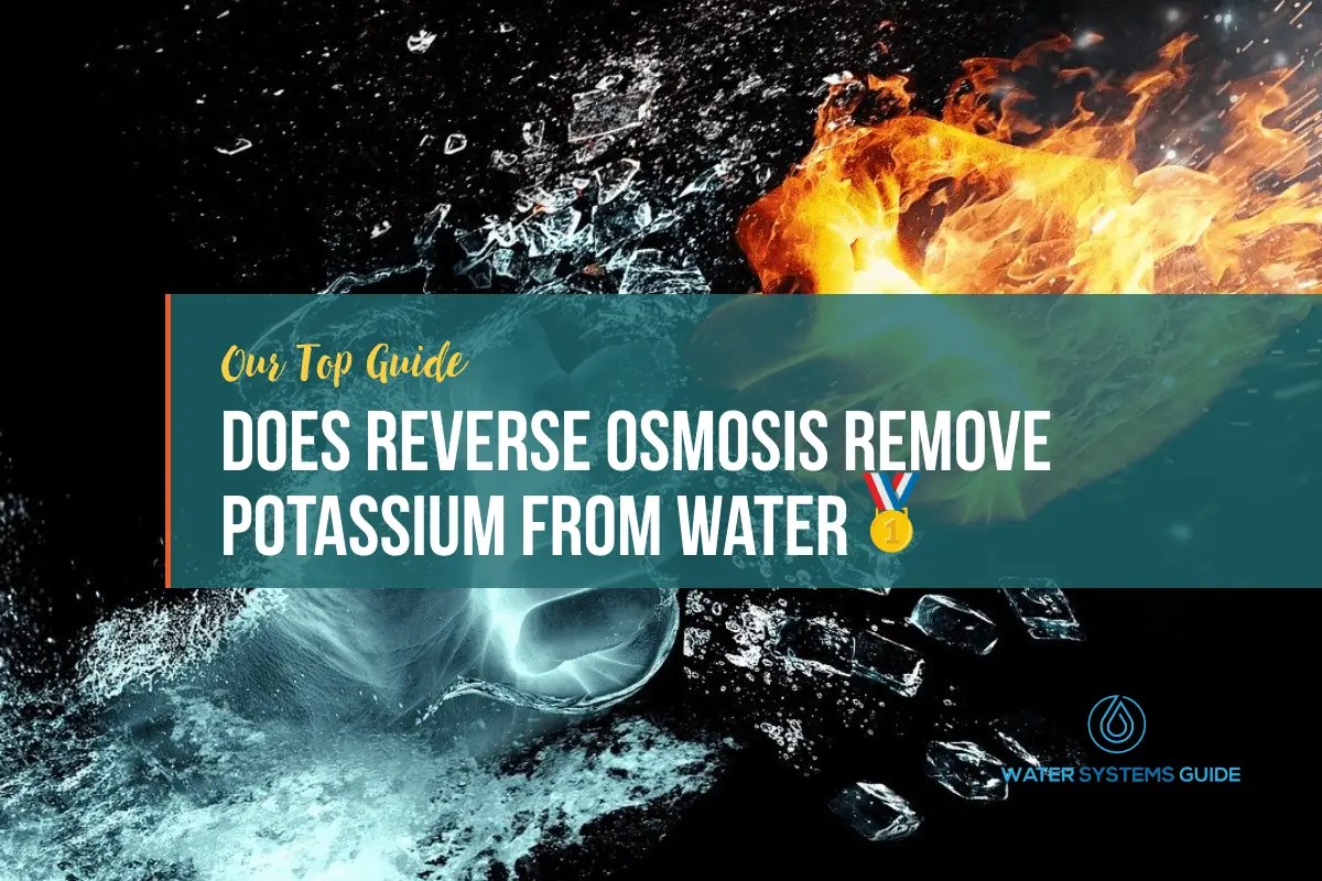 Does Reverse Osmosis Remove Potassium From Drinking Water Water