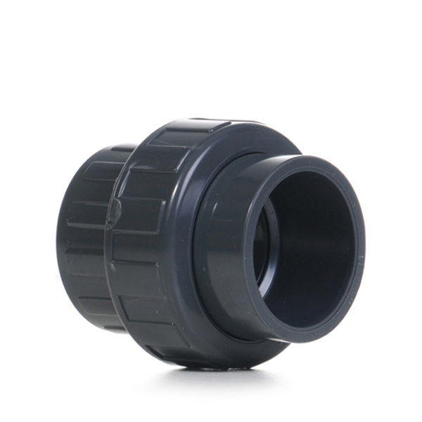 0.5" PVC Socket Union, 0.5" PVC Fittings Water Technics