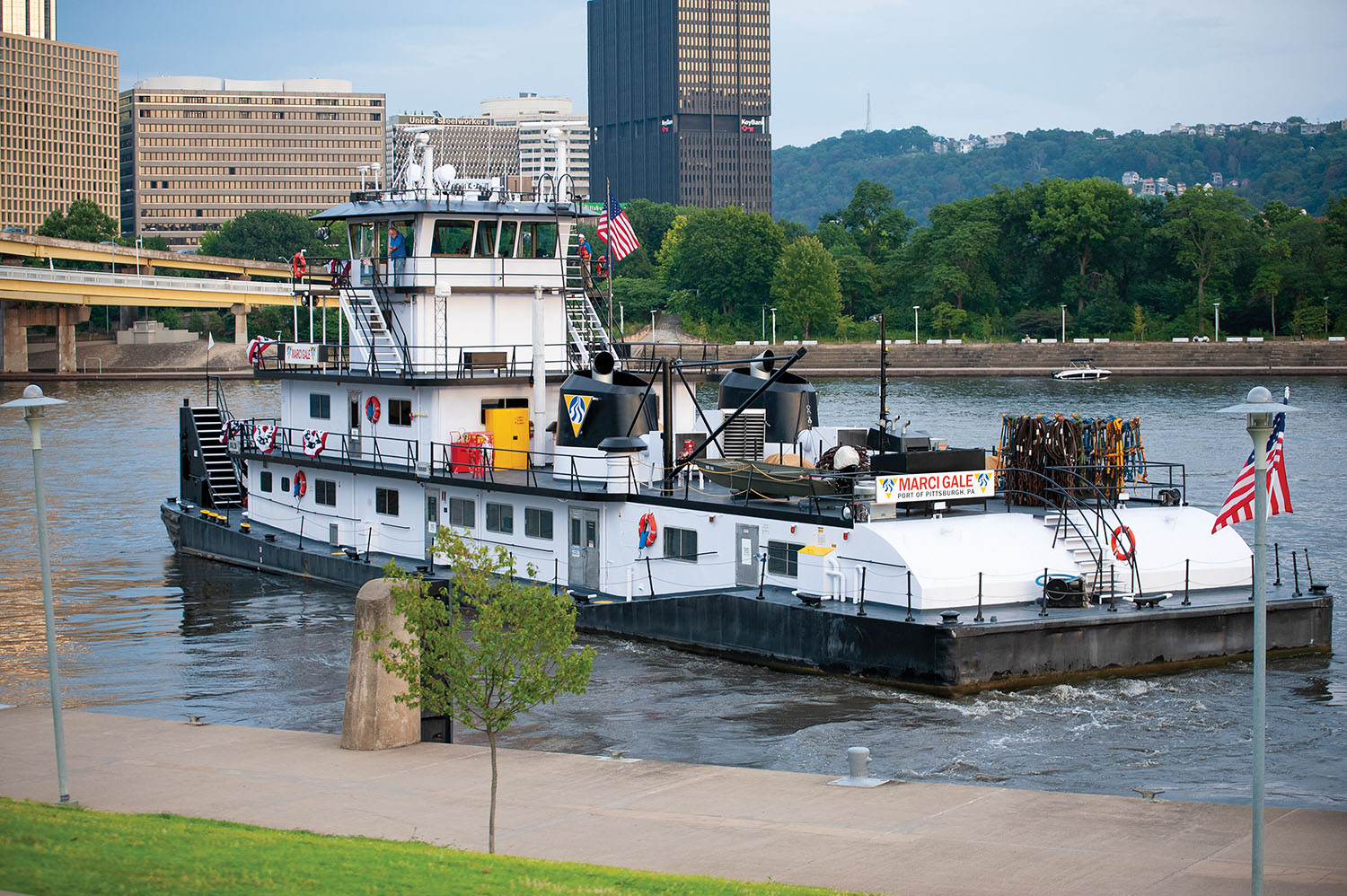 Campbell Celebrates Additions To Fleet In Pittsburgh Ceremony The Waterways Journal