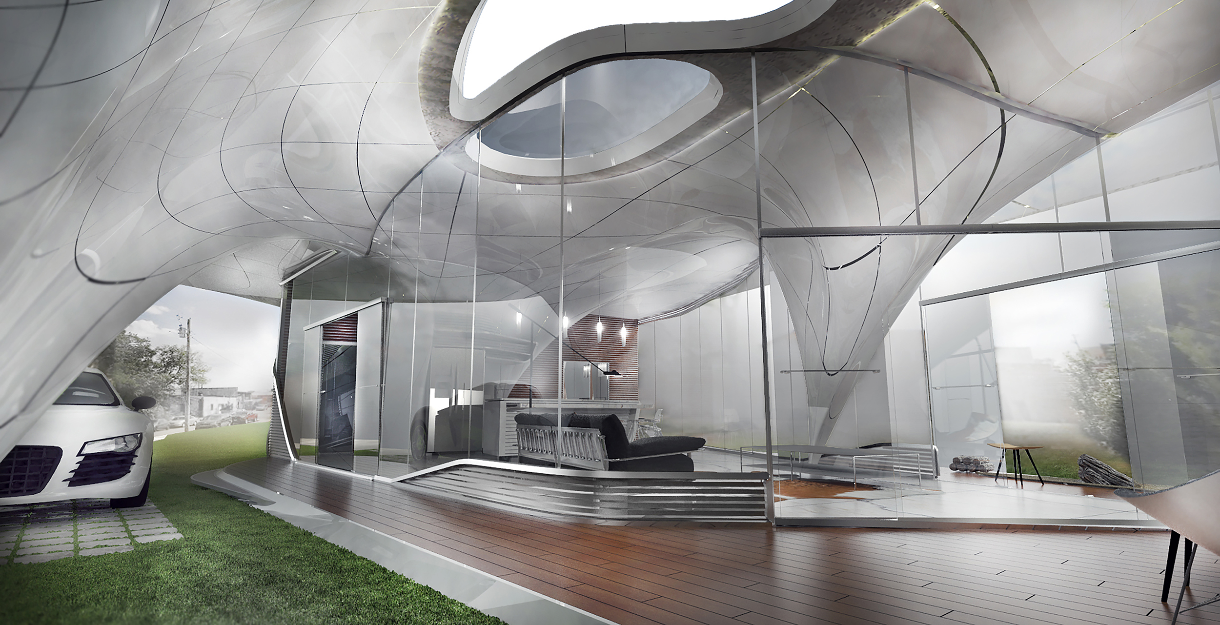 "Curve Appeal" will be globe's first Freeform 3D printed house WATG