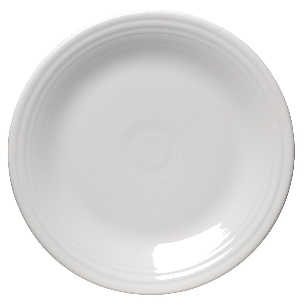 Fiestaware Dinner Plate White Watsons Chelsea Bazaar