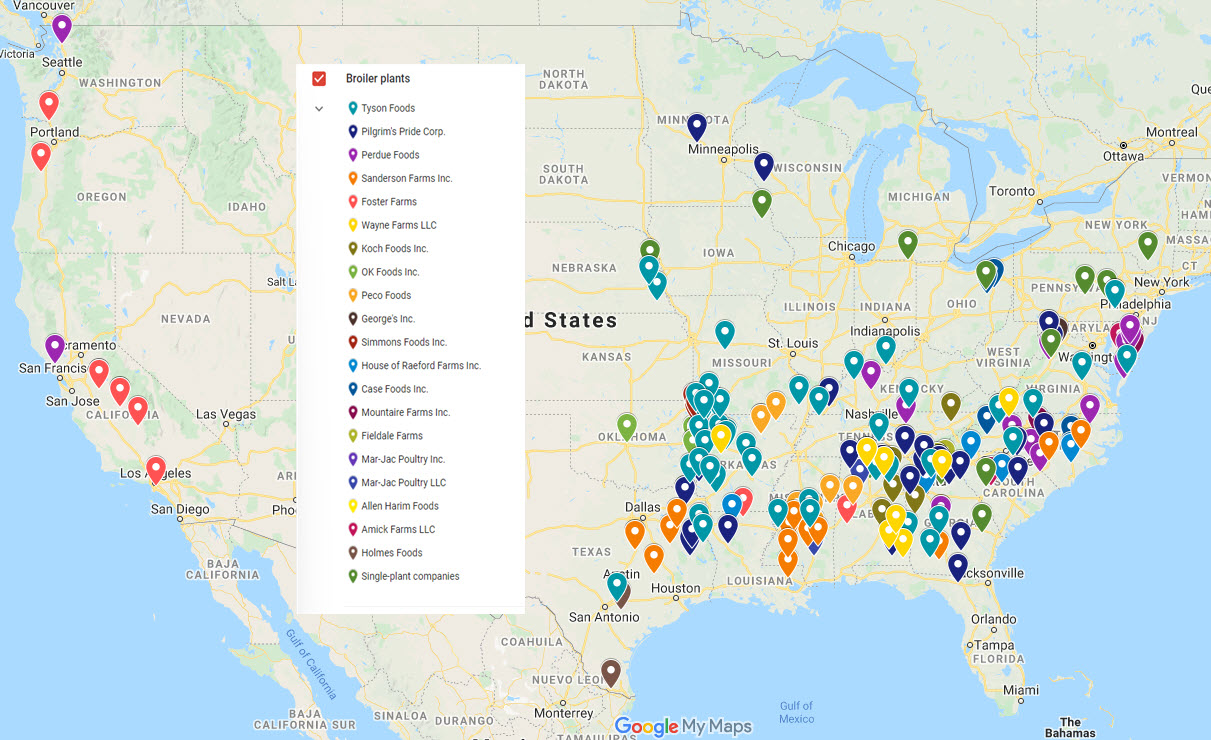INTERACTIVE TOP POULTRY MAPS WATTPoultry