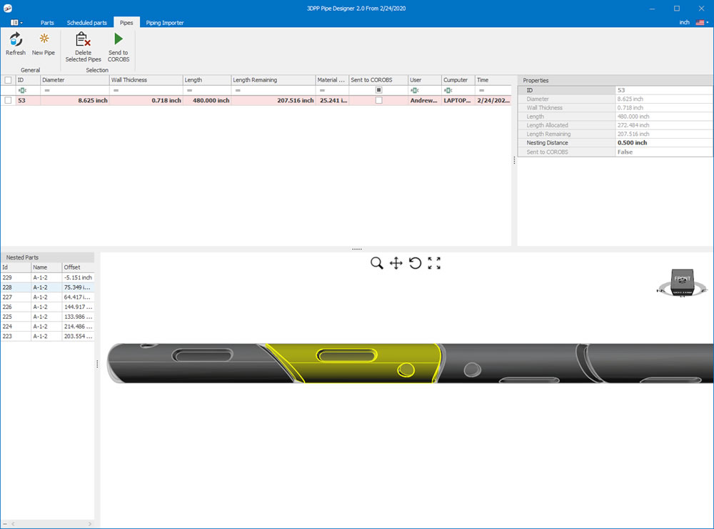 3D CNC Pipe Cutting Software WattsMueller, Pipe Cutting, Beveling