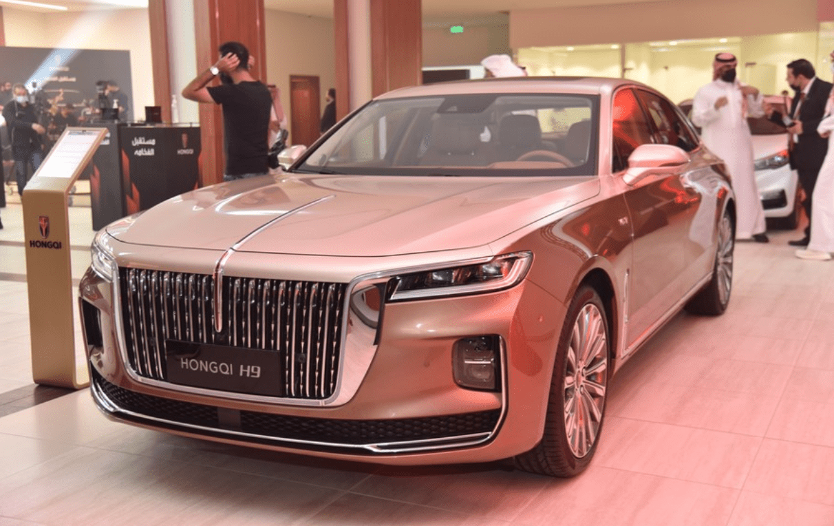 Hongqi sales center in Saudi Arabia WAUTOM 中国汽车