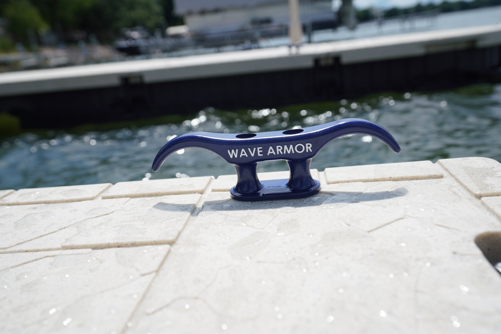 10" Signature Wave Dock Cleats Wave Armor Floating Docks