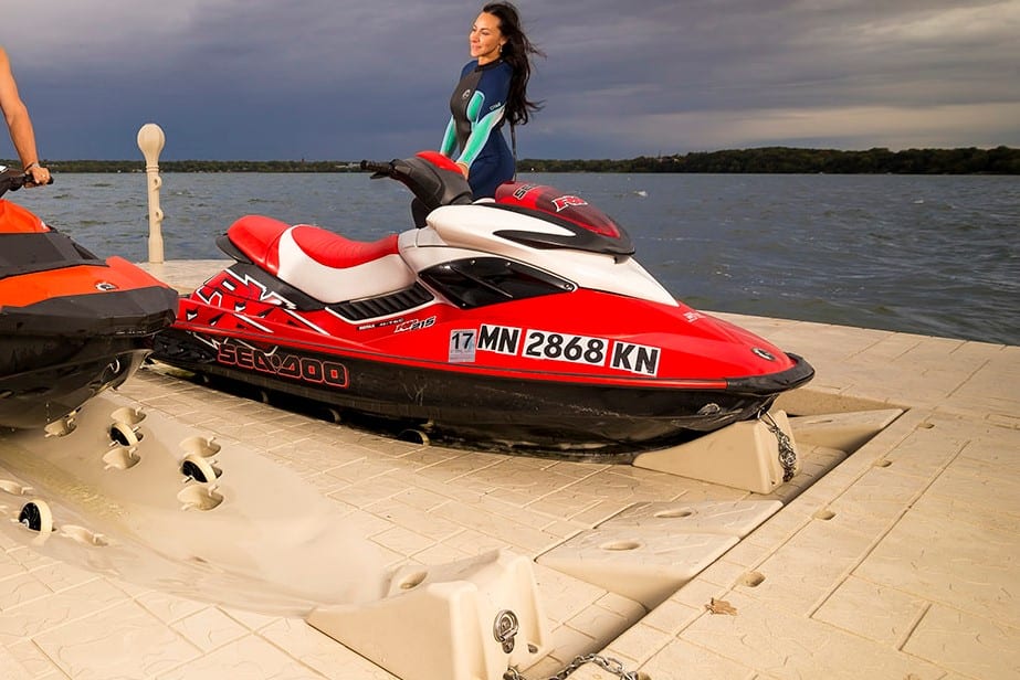 Stainless Steel Chain & Clip Wave Armor Floating Docks