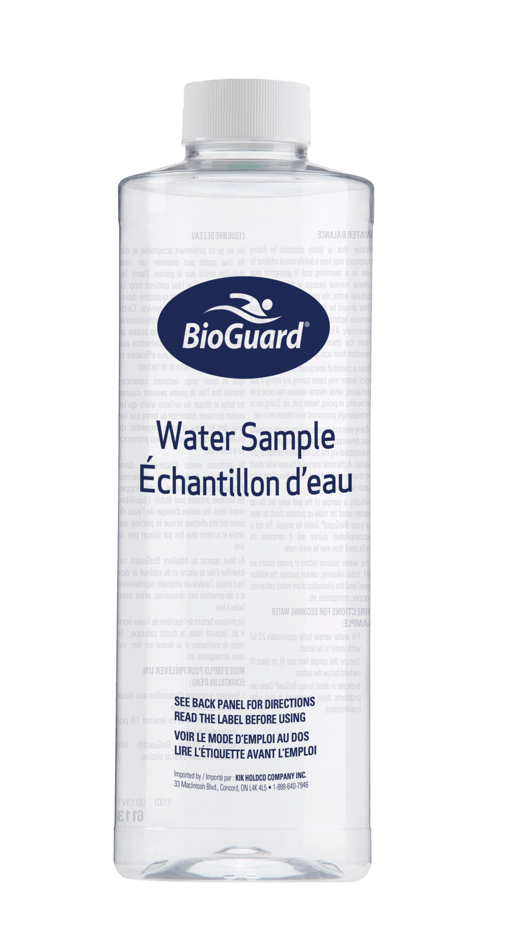 Water Sample Bottle WaveMaker Pool Spa Showroom