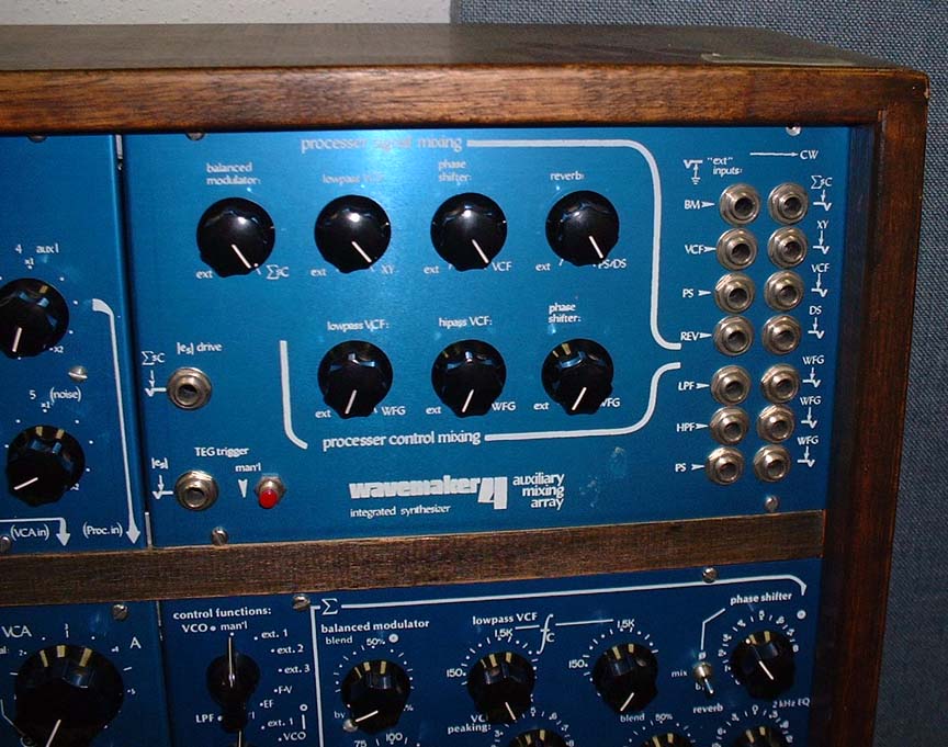 Wavemakers kb electronic music instrumentation modular synthesizer