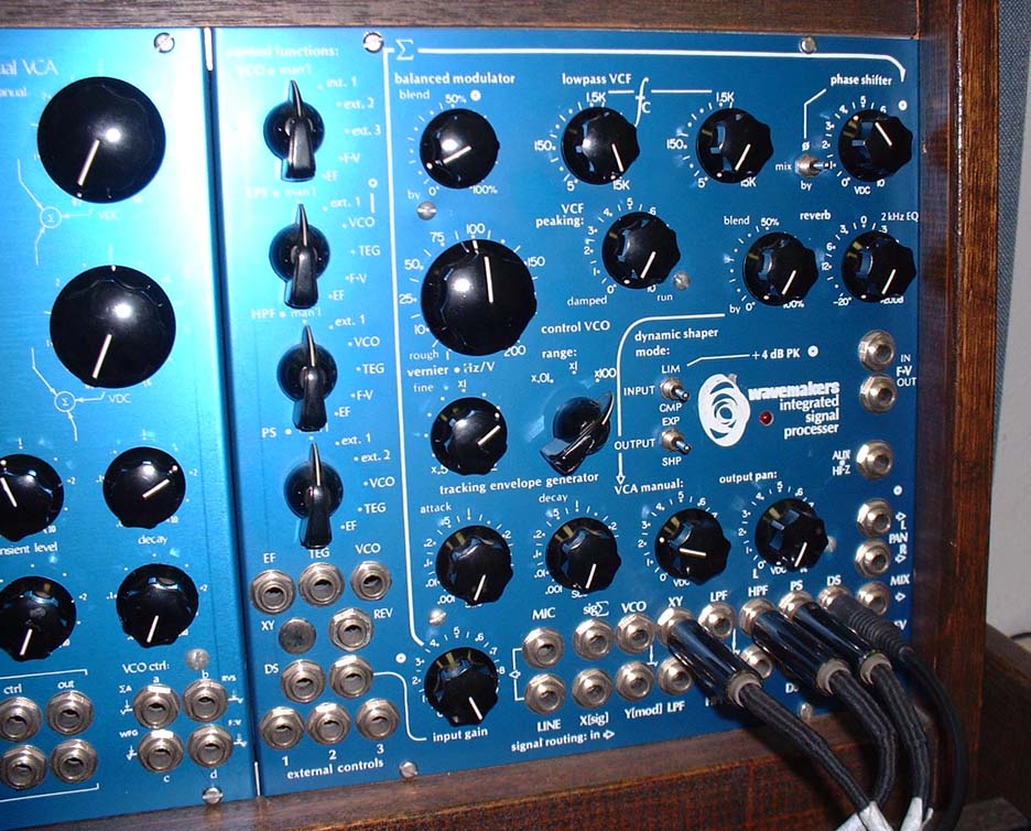 Wavemakers kb electronic music instrumentation modular synthesizer