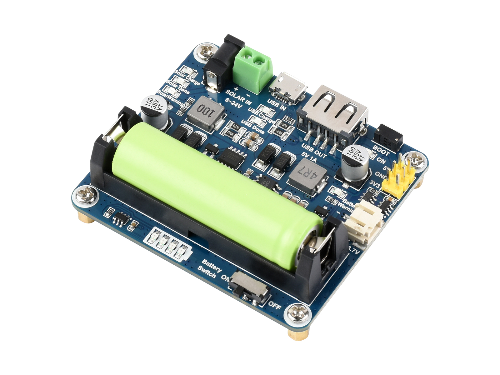 Solar Power Manager, Solar Power Management Module, for 6V24V Solar Panel
