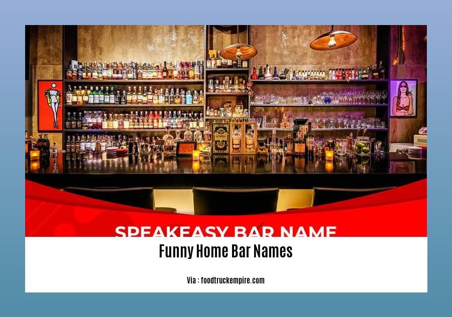 Give Your Home Bar a Hilarious Twist A Collection of Funny Home Bar