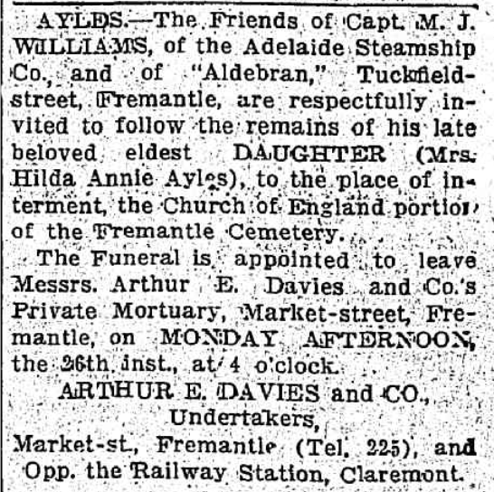Allan Murray AYLES Western Australian Virtual Miners Memorial