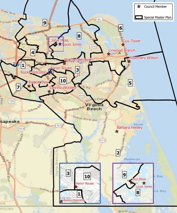 Federal court issues new voting district maps for Virginia Beach City