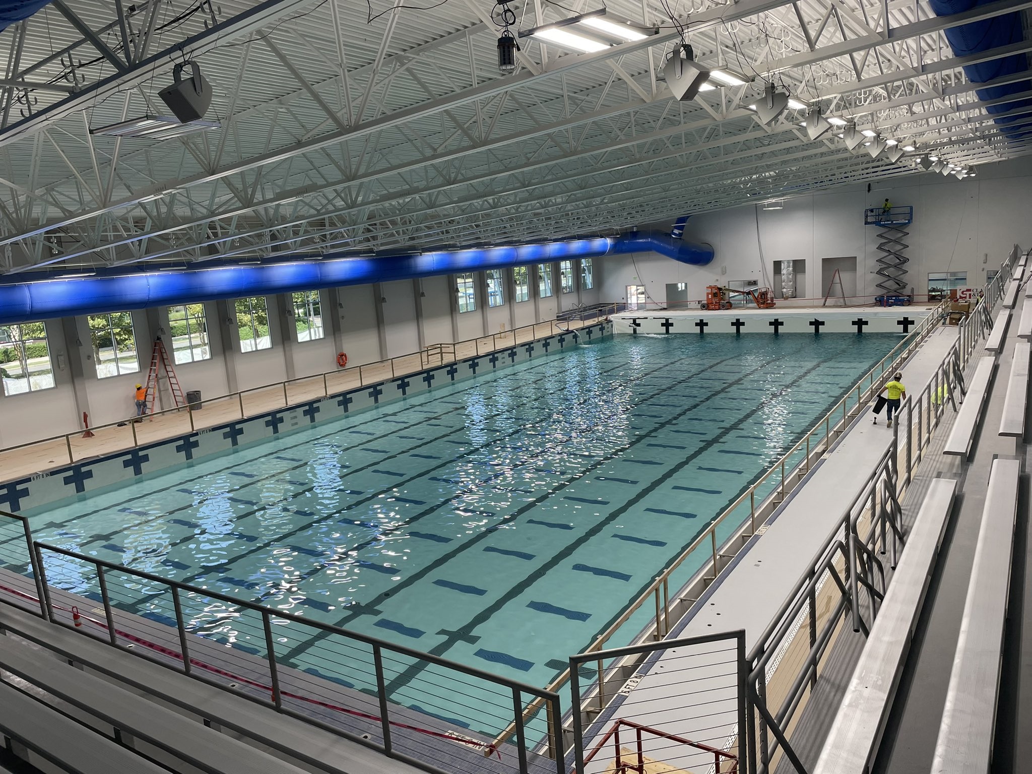 Hampton Virginia Aquaplex set to open soon despite supply chain delays