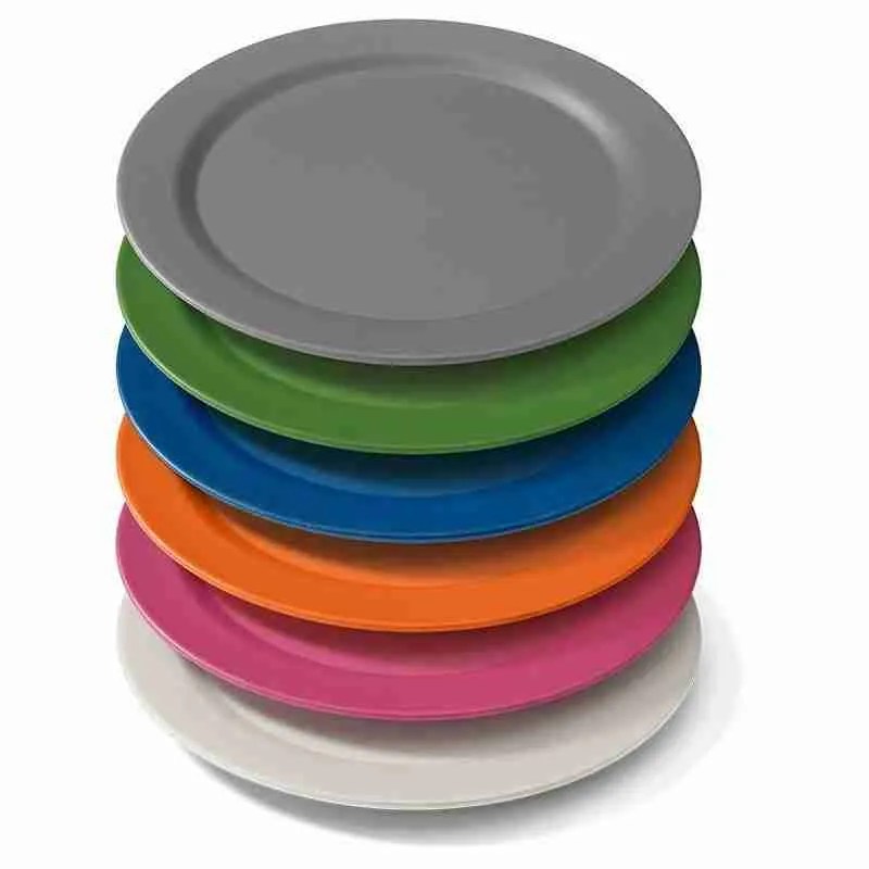 Reusable & Biodegradable Dinner Plates Eco Friendly Camping Plates