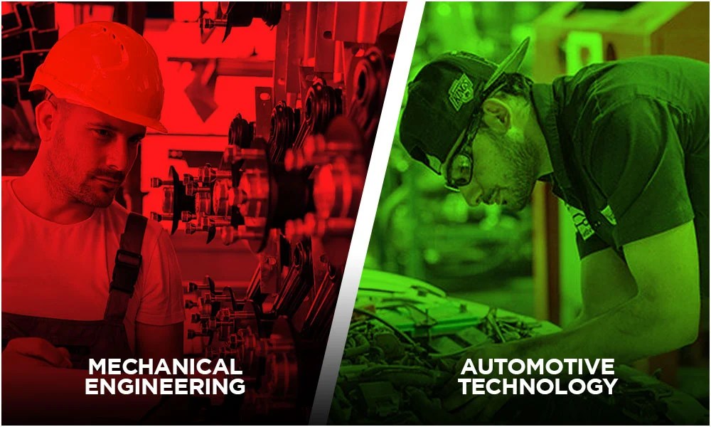 How Do Mechanical Engineering and Automotive Technology Differ?