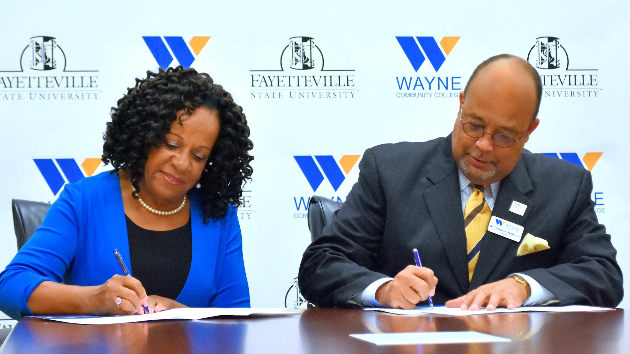 WCC, FSU Sign 10K Degree Agreement Wayne Community College