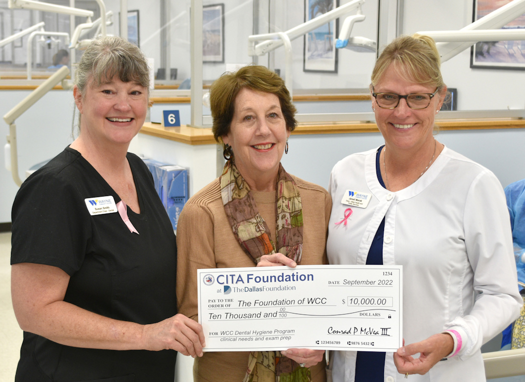 WCC Dental Hygiene Program Awarded 10,000 Grant Wayne Community