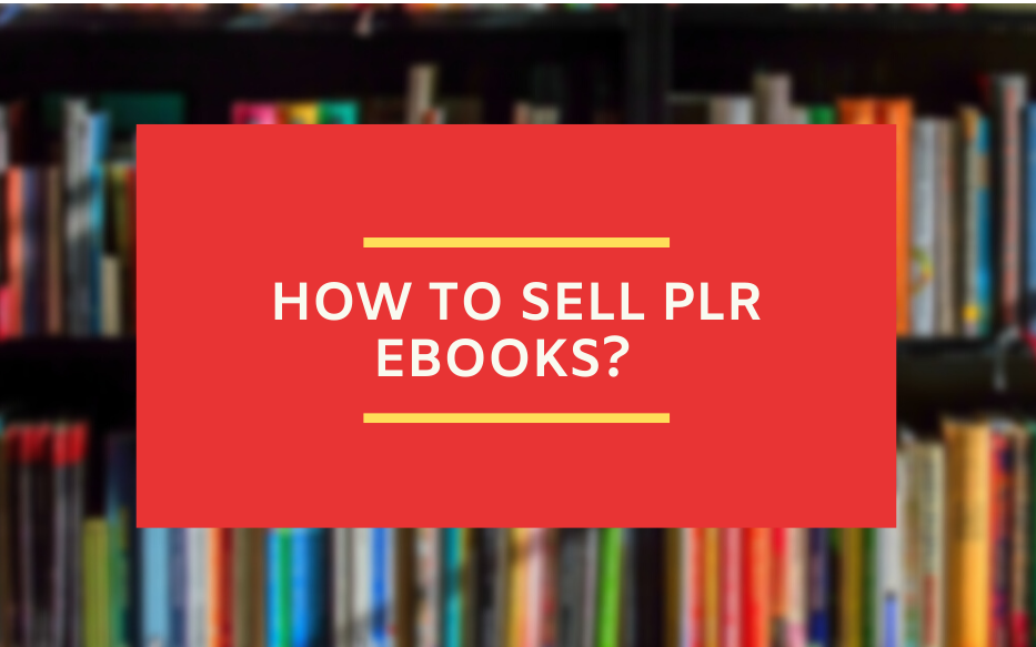 How To Sell PLR eBooks in 2024 Make Money With PLR