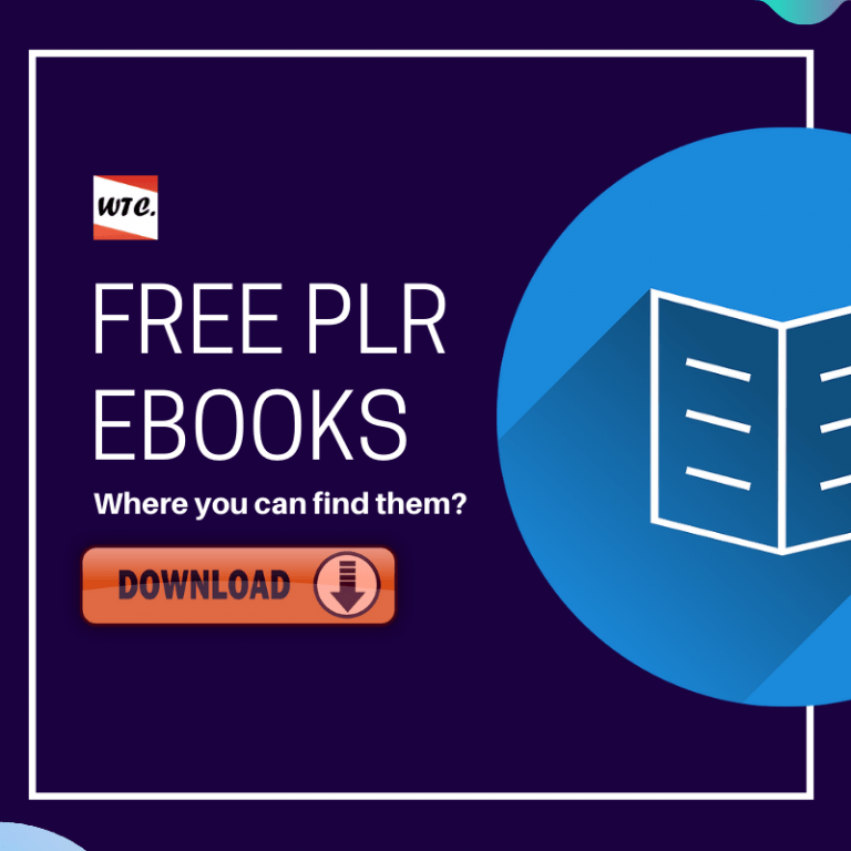 12 Best sites To Get FREE PLR EBOOKS [2024]