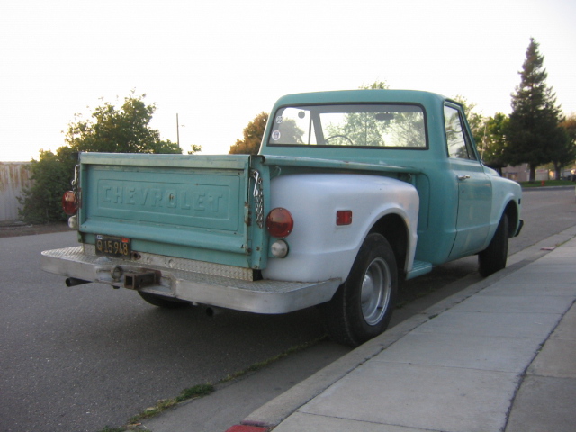 The business end of Greg',s Truck.