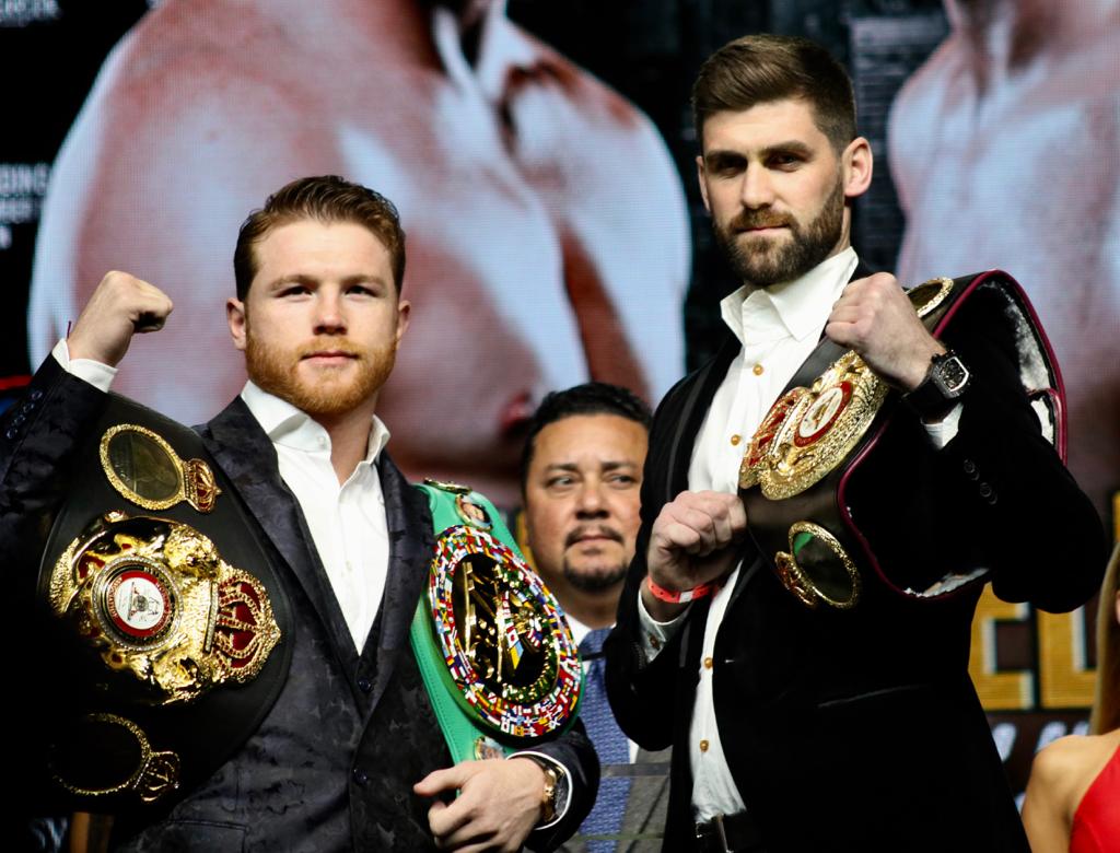 Canelo and Fielding meet at the Big Apple for press conference World