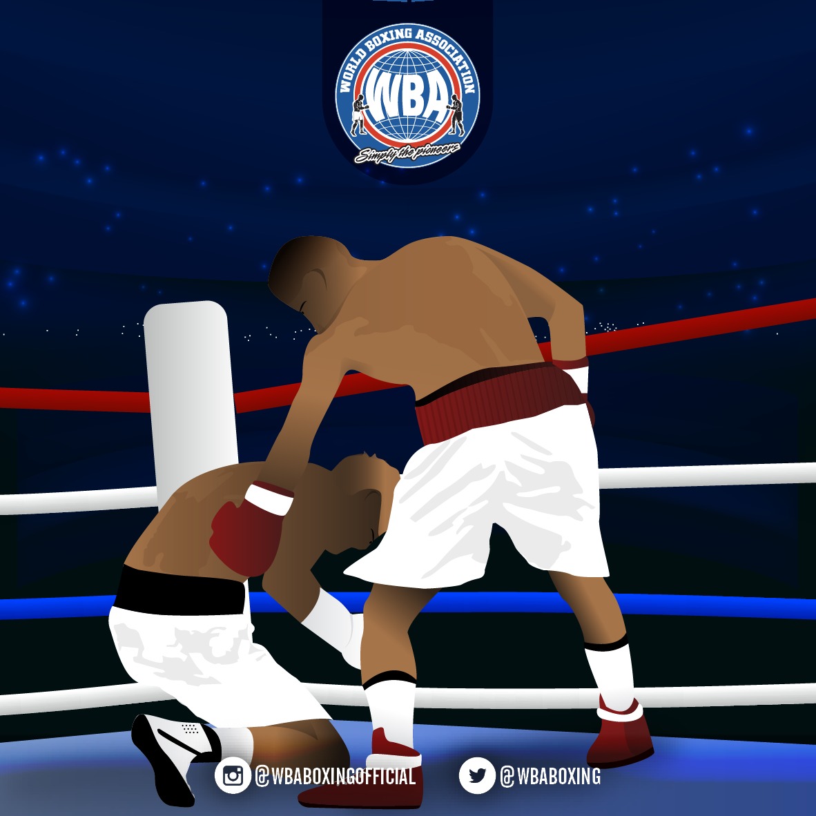 Punches in the canvas World Boxing Association